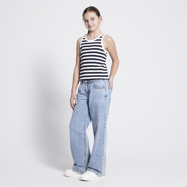 Ribbed tank top "Amalia stripe"